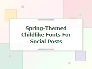 Sprouting Springtime Lettering for Social Posts